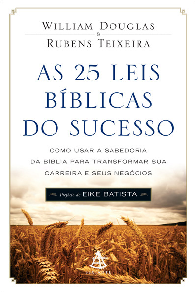 'As 25 Leis Bíblicas do Sucesso' é um dos livros mais vendidos no Brasil