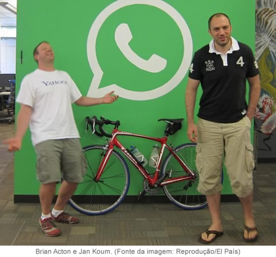 Brian Acton e Jam Koum - A compra do WhatsApp pelo Facebook